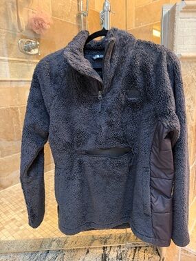 The North Face Women's Dark Charcoal Fleece Pullover Jacket